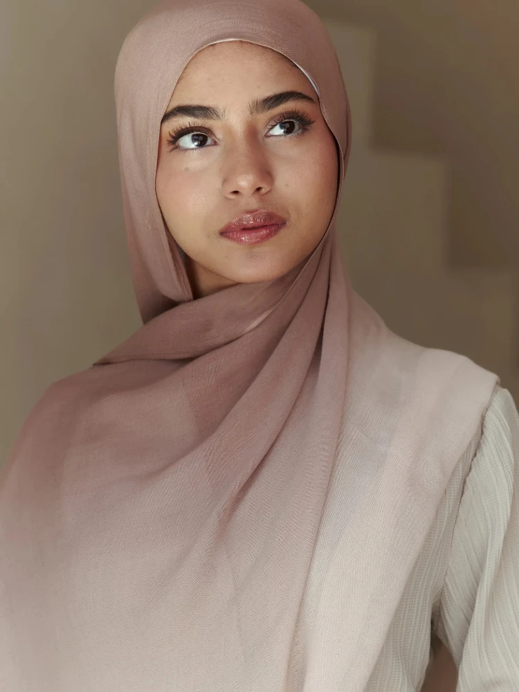 

New Ombré Modal Hijab Cotton Scarf Turban Hijab for Women Muslim Fashion Head Wrap for Women Foulard Femme Hijab Foulard Islam