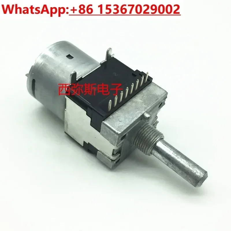 5Pcs ALPS motor drive potentiometer RK168 type B100 × 2 single row 8 feet, with tap