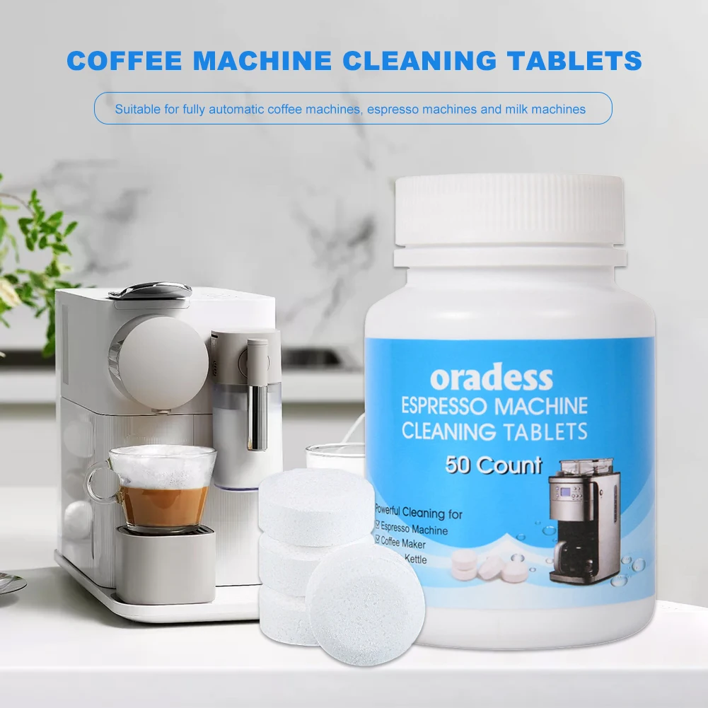 

Espresso Coffee Machine Cleaning Tablet Effervescent Tablet Descaling Agent Kitchen Accessories Household Cleaning Product