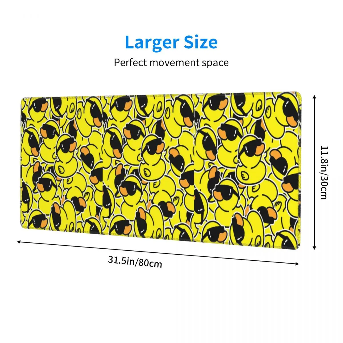 Large Mouse Pad Yellow Classic Rubber Duck Gamer PC Laptop Mats Keyboard Carpet Computer Gaming Office Accessories Desk Mat