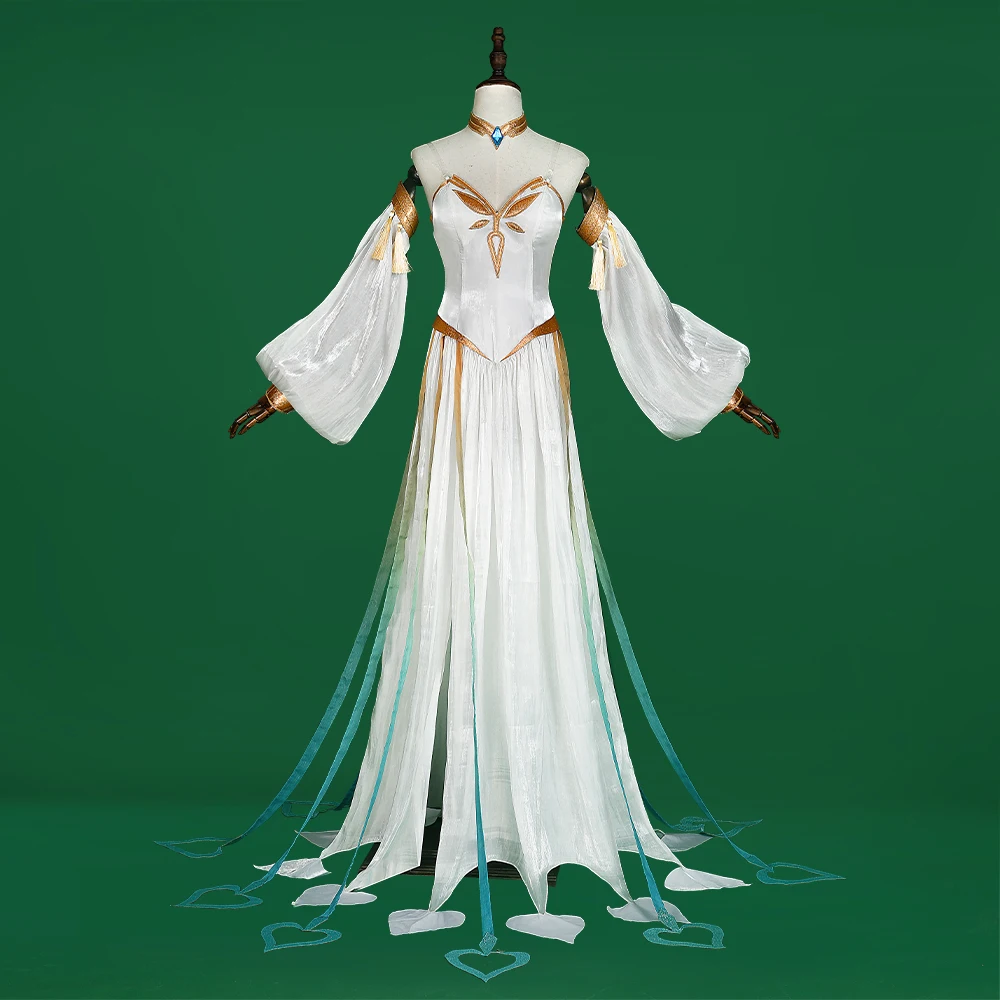 

Genshin Impact The Greater Lord Rukkhadevata Cosplay Cosplay Costume Outfit Halloween Carnival Party Dress for Women