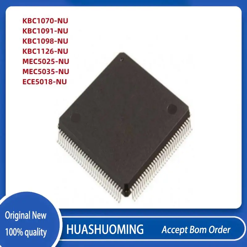 10Pcs/Lot  New KBC1070-NU KBC1091-NU KBC1098-NU KBC1126-NU MEC5025-NU MEC5035-NU ECE5018-NU QFP-128