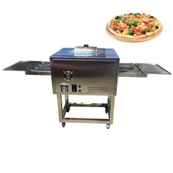 Commercial  Stainless Steel Electric Gas Conveyor Pizza Oven Making  Pizza With Factory Price For Food Shop Beverage Factory