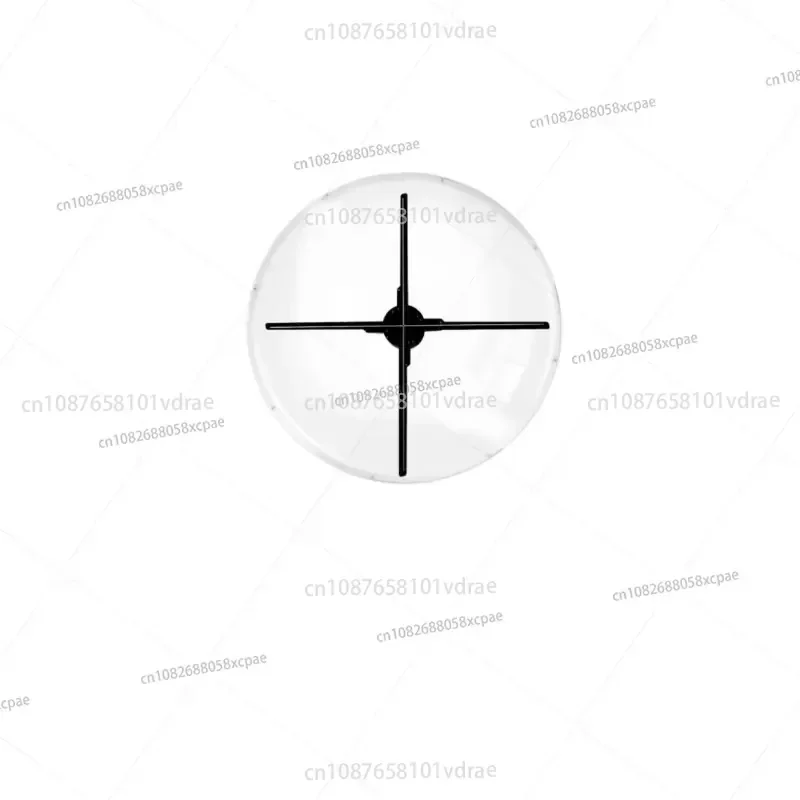 3D Rotating Projection Holographic Advertising Machine Fan Type Naked Eye 42/50/56/65/100cm Special Protective Cover