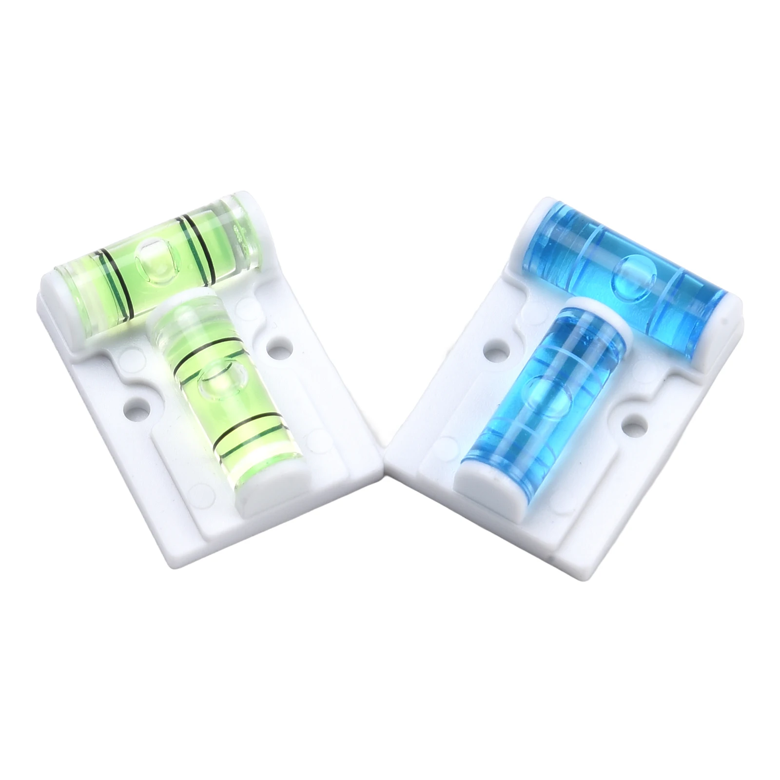 

2pcs Horizontal Plastic T TypeLevel Scope Measuring Bubble Inclinometer Horizontal Adjuster Scope Triangle Level Measure