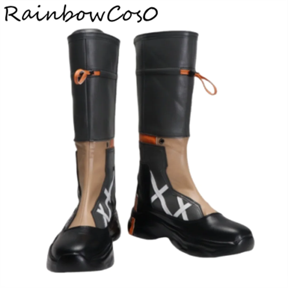 

Trigger Zenless Zone Zero Cosplay Shoes Boots Game Anime Party Halloween RainbowCos0 W4784