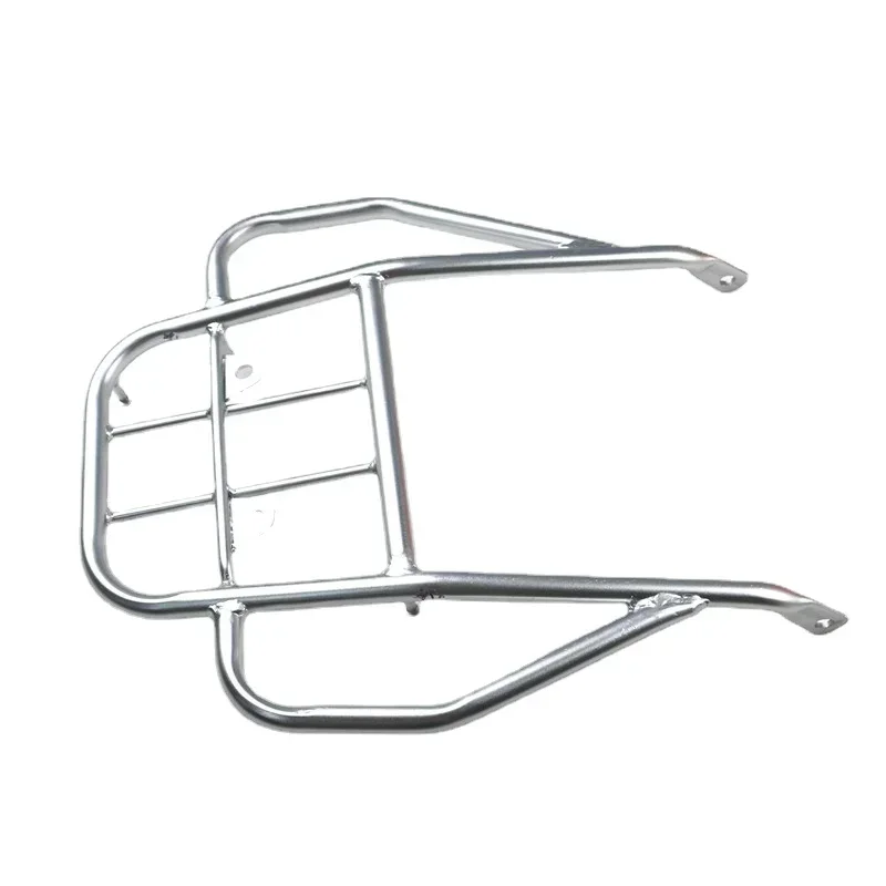 Silver Motorbike Luggage Rack Back Cargo Bracket Carrier for Honda CRM250 CRM 250 Off-Road Dirt Bike