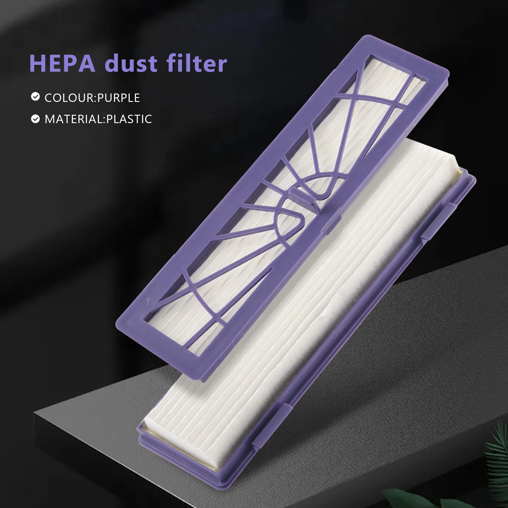 

A76K 10 Pcs Hepa Filters For Neato Botvac D/Connected Series D7 D80 D85 D3 D75 D5 70E 75 80 85 Vacuum Cleaner Parts Pets/Allergi