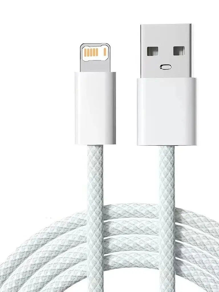 20W Gevlochten Snel Opladen USB-kabel Voor iPhone X XR XS 6 6S 7 8 Plus 11 12 Mini 13 14 Pro Max Snel Opladen Telefoonkabels 1m 2m - afbeelding 2