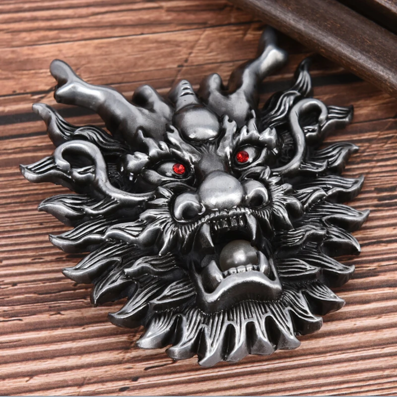 Mens Dragon Animal Metal Alloy Cowboy Cowgirl Fashion Punk Belt Buckle New