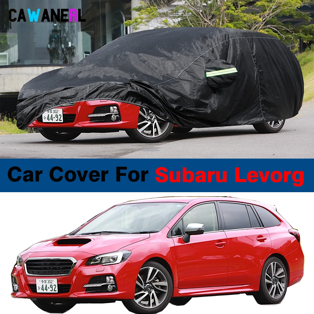 Waterproof Car Cover For Subaru Levorg 2014-2024 Auto Outdoor Anti-UV Sun Shade Snow Rain Scratch Protection Cover Windproof