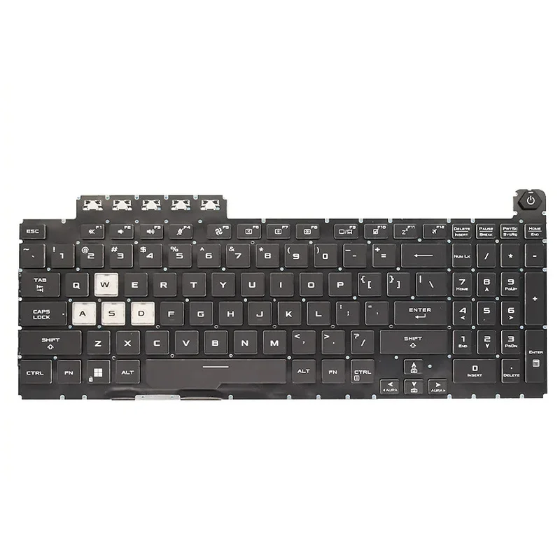US Backlit Keyboard For Asus TUF Gaming F15 FX506 FA506 F17 FX706 FA706U