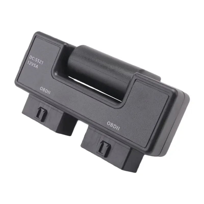 NEW HOT In Stock-OBD2 One Divided Into Two Adaptor Cable Connector Adapter Wire 16 Pin 16 Core Cable Universal With Dc5521