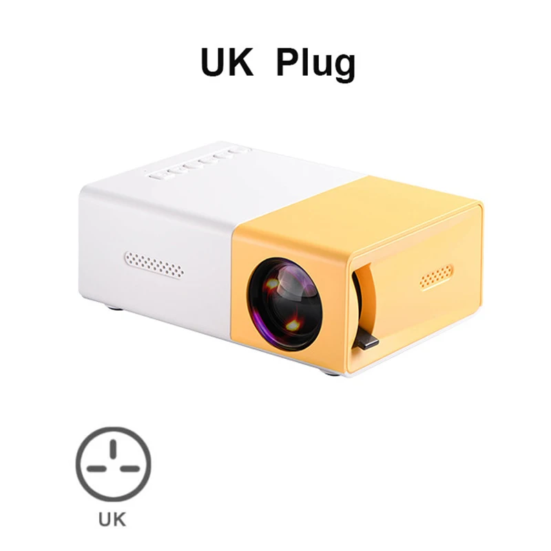 Yg300-ミニLEDプロジェクター,1080p,フルHD,3.5mm,オーディオ,HDMI,USB Yg300-ミニLEDプロジェクター,1080p,フルHD,3.5mm,オーディオ,HDMI,USB