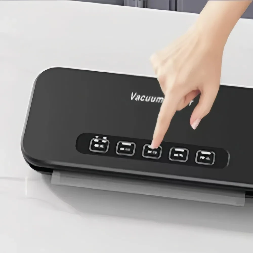 

GY-F862 Automatic Vacuum Food Sealers Mini Household Vacuum Preservation Machine Electric Vacuum Sealer