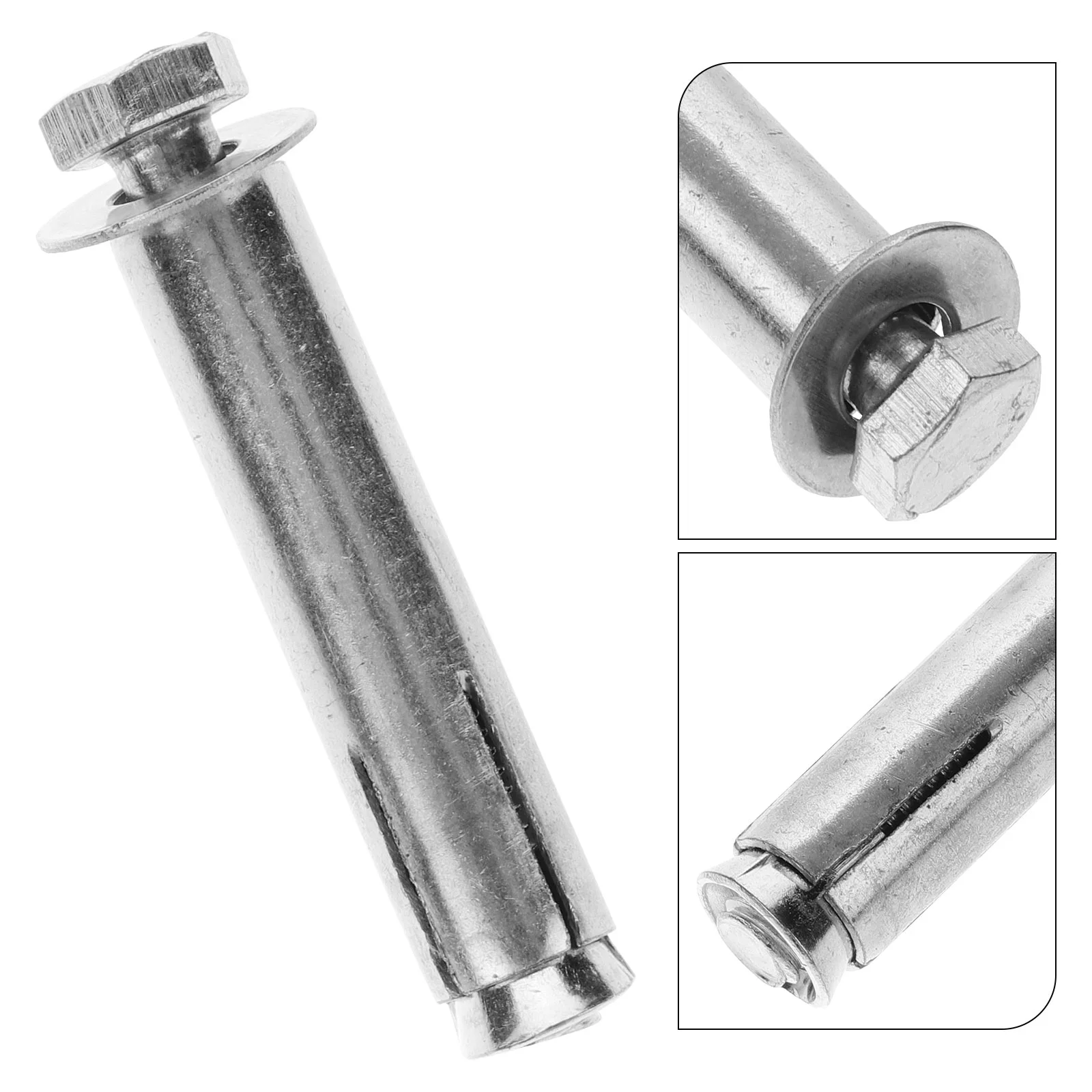 10 Pcs Speed Bump Screw Screws Multi-use Countersunk Bolts Internal Expansion Stainless Steel Replacement Masonry