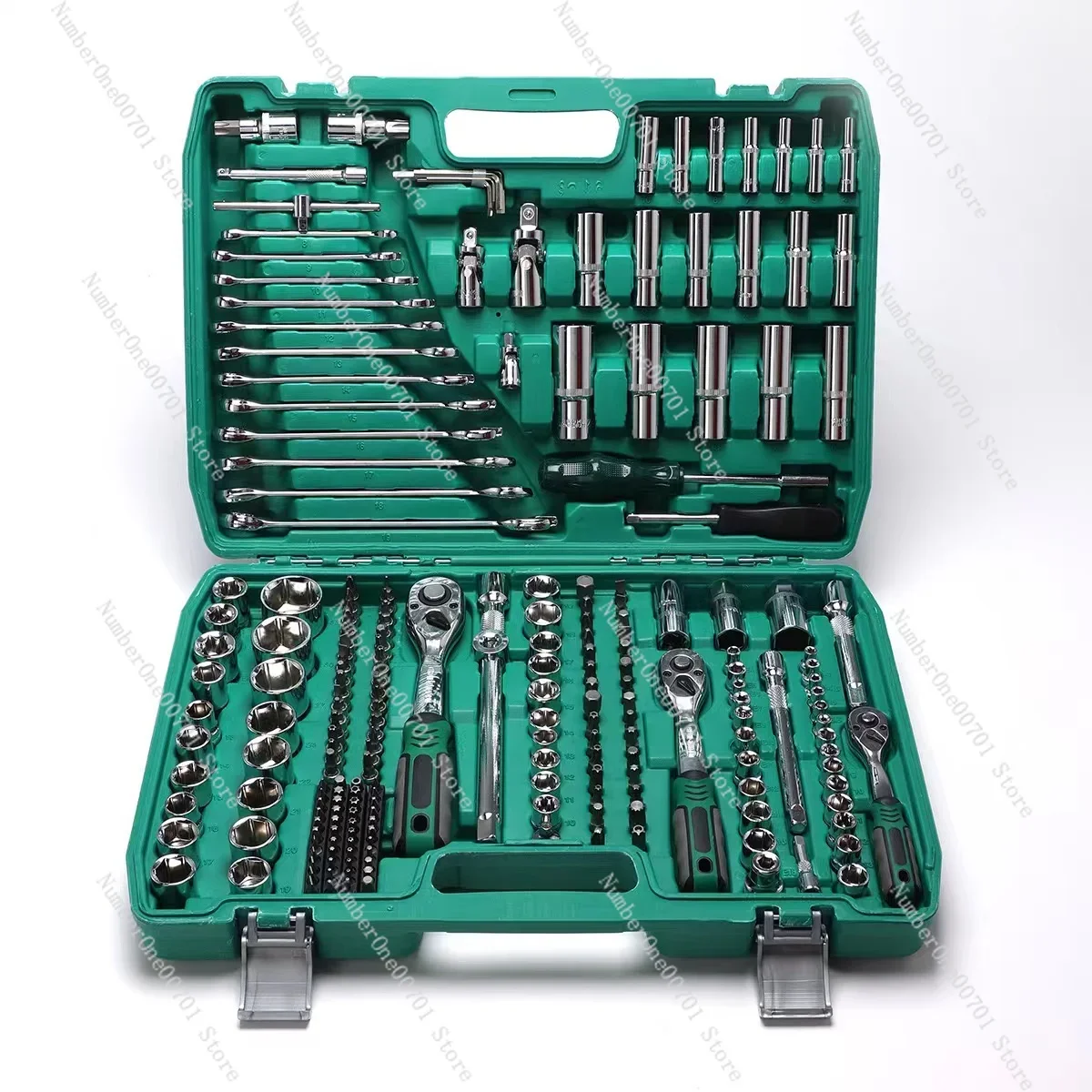 216 Piece Herramientas Auto Repair Spanner Ratchet Wrench Steel Car Tool DIY Automotive Mechanic Home Tool Kit Set