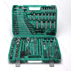 216 Piece Herramientas Auto Repair Spanner Ratchet Wrench Steel Car Tool DIY Automotive Mechanic Home Tool Kit Set