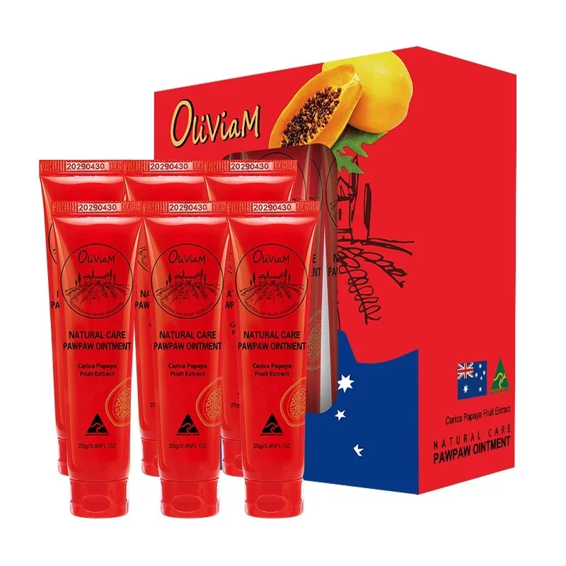 25g Papaw Ointment Multifunctional Lip Protector Hydrating Lip Balm Diaper Rash Cream Papaya Skin Rash Cream Repair Cream