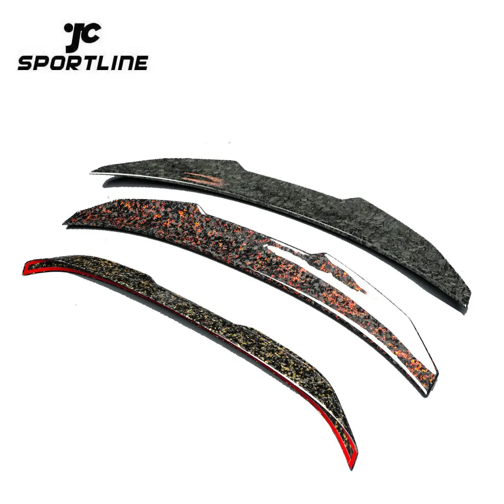 

Customize W/R/Gold Flake Forged Carbon Fiber G8X M2 M3 M4 Rear Trunk Spoiler for BMW 2 3 4 Series G87 G42 G80 G82 G22 G20 G28