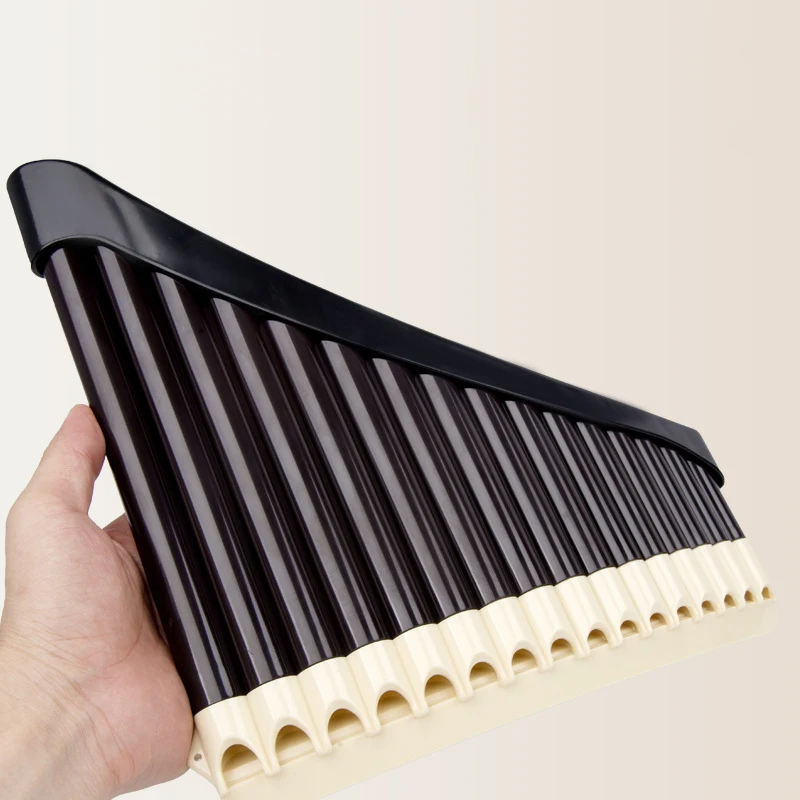 1pc Pan Flute 16/18 Pipes Panpipes AC Tone Tunable Flauta Abs Romanian Base Panflute Professional Pan Pipe Musical Instrument