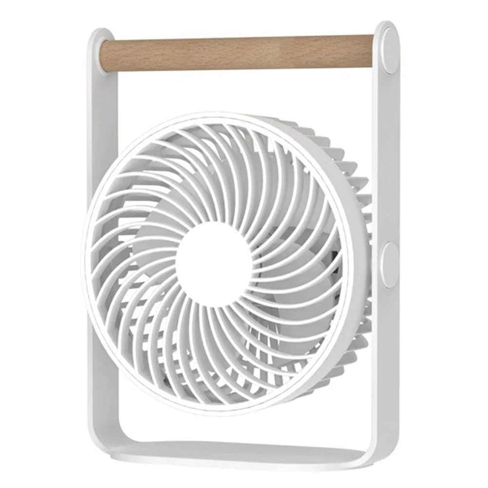 Compact Design Compact Fan Dark Grey Three-speed Fan Adjustable Speed Lightweight Portable Design During Work Hours