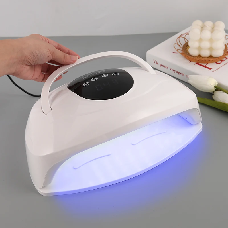 SUN X18MAX 72LEDS Nail Drying Lamp For Nails Gel Polish With Large HD Display Screen Auto Sensor Professional Manicure for Lamp