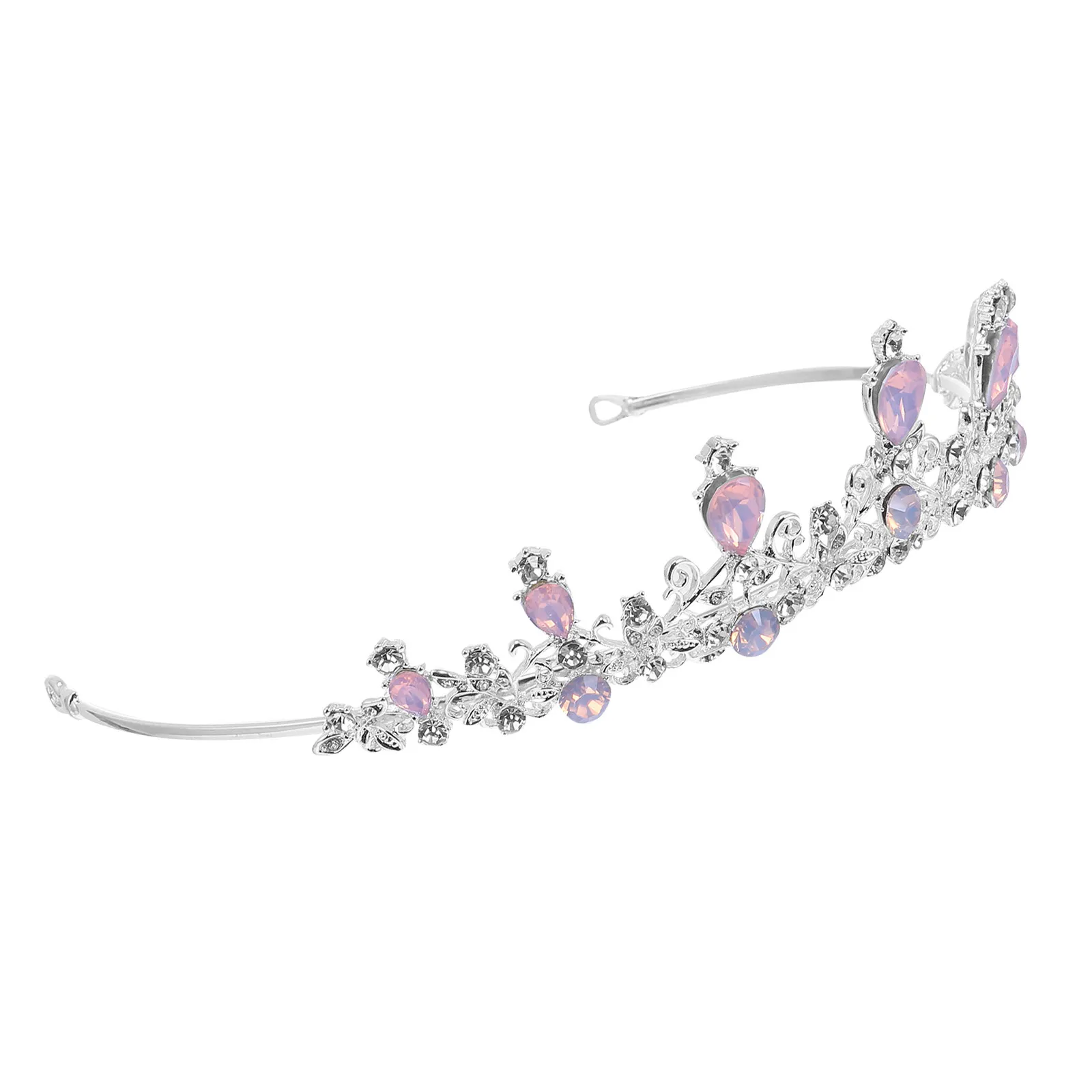 

Bridal Crown Tiara Rhinestone Crystal Headpiece Wedding Hair Accessories Bride Crystal Headdress Bride Tiaras Rhinestone Bridal