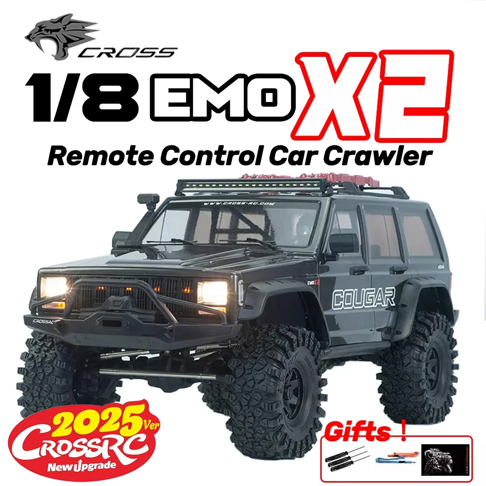 Modelli Emo: Perché il CROSSRC 2025 EMO X2 COUGAR è la scelta più affidabile per chi cerca un crawler 4x4 da adulto e bambino