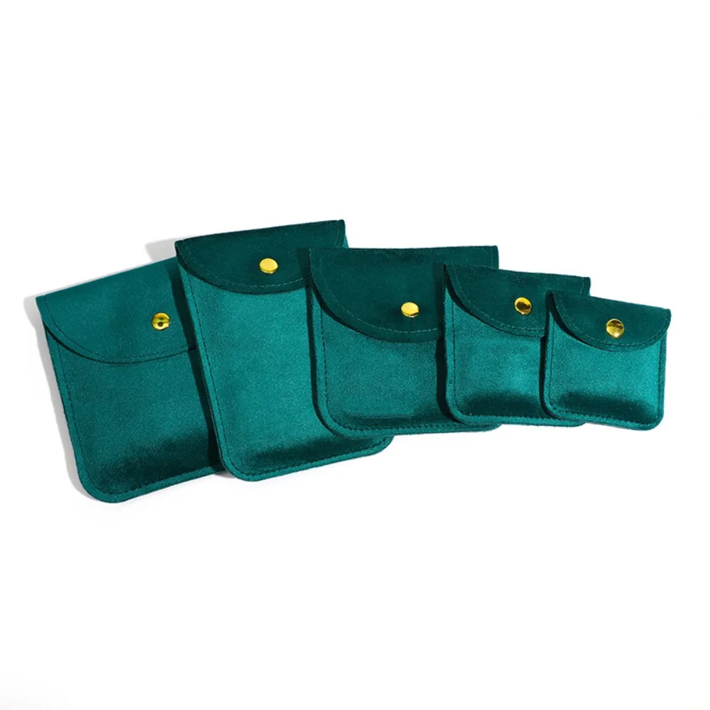 

5Pcs Velvet Jewelry Packing Bag Bracelet Earrings Large Capacity Jewelry Storage Case Organizer Rings Necklace