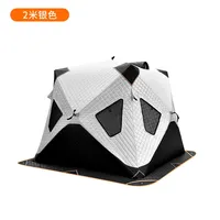 2025 Upgrade 3-4 People Winter Fishing Tent Outdoor Camping Thickened With Cotton Warm And Cold-proof A Snow Fishing Hut OT4