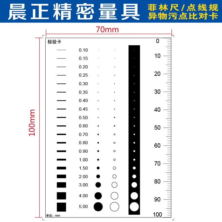 Puntmeter Puntlijnmeter Check Kaartspot Cavilin Liniaal Remklauw Meet De Cirkeldiameter Lijn Dikke Lijn Recht