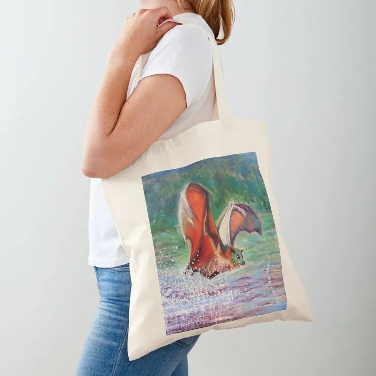 

Batzilla- Heat Relief by Seung-yeon Paik Tote Bag personalized tote Handbags women canvas bags Women's shopping bag