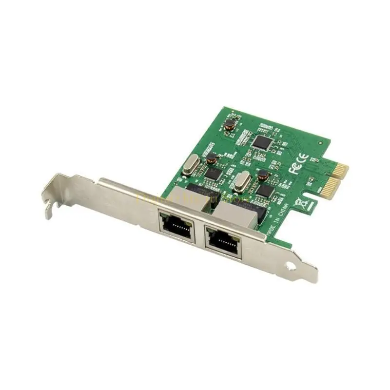 E06D 2 Gigabit Port PCIE 1000M Server Networks Card RTL8111F PCIe 1x Adapter