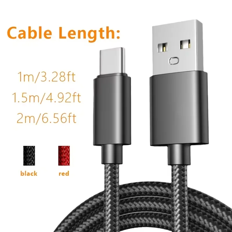 [Quick Charger] 5pcs USB C Type C Data Cable | 3.3FT/1M Charging Data Cable, Suitable for iPhone 18/18pro/18promax/S8 S9 S10, Xiaomi, Samsung for Galaxy S10 S10+s9 Android A15 A25 A35 A55 Google Type C Data Sync Cable