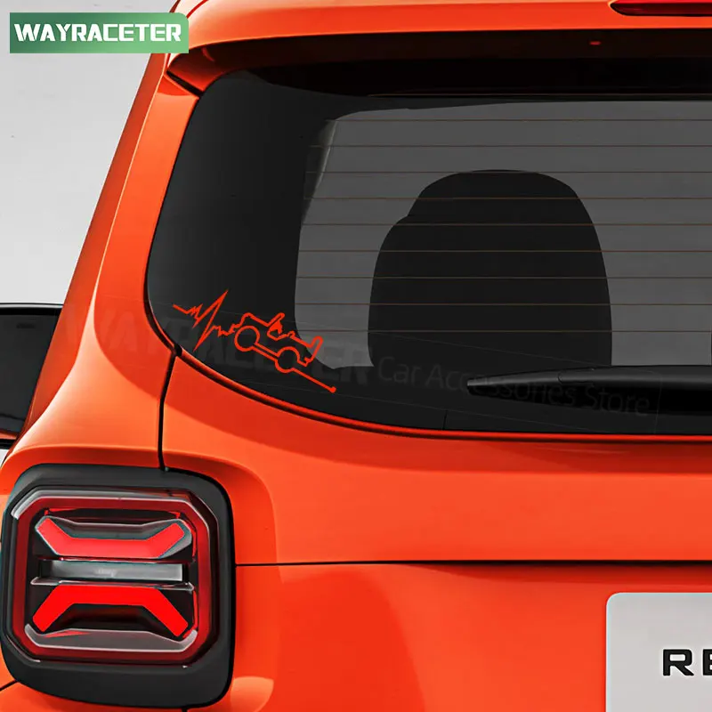 1941 Willys Styling Rubicon Reflective Body Graphics Vinyl Decal For Jeep Wrangler Gladiator Renegade Grand Cherokee Compass