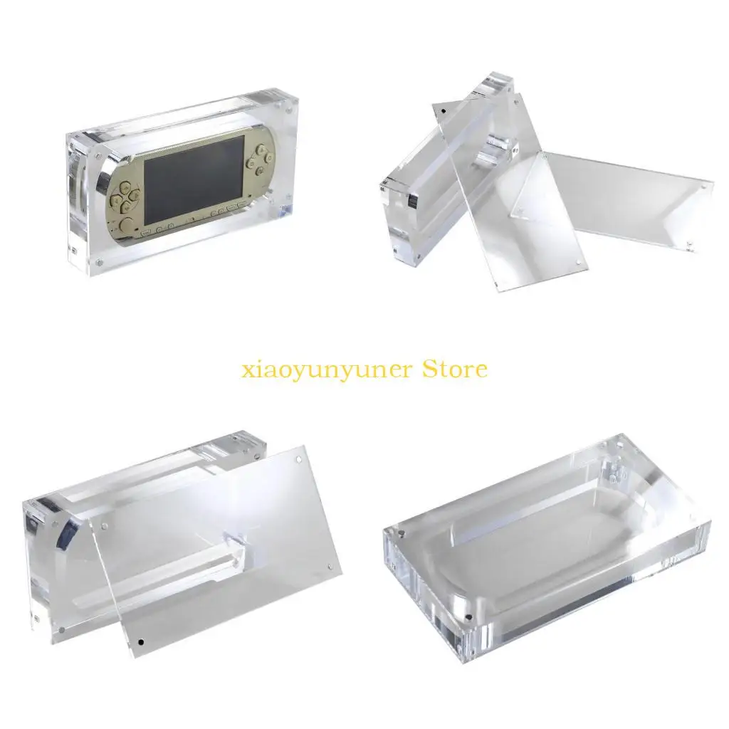 

P9JB Acrylic Case For Video Game Console Storage Display Box Collection Case
