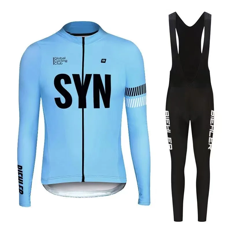 

Synful 2023 Spring & Autumn Long Sleeve Cycling Clothing Set Mountain Bike Jersey