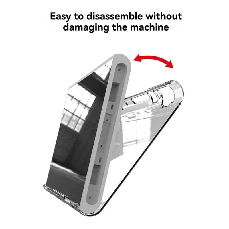 B03B-Transparent Protective Case For Switch 2 Split Case Cover Anti-Fall Protective Shell Cover Game Console Clear Case