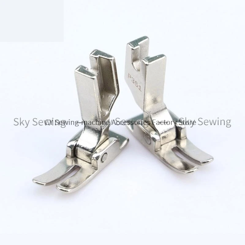 P351 Presser Foot Sewing Machine Presser Foot Flat Car 0.5 Electroplating Presser Foot Industrial Sewing Machine Accessories