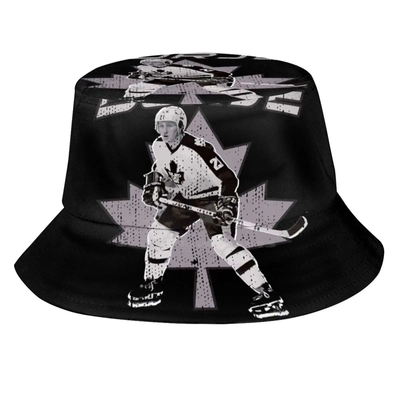 Borje Salming - The King Sun Cap Fisherman Hat Bucket Hats Anders B ? Rje Salming Anders Borje Salming Swedish Professional Ice