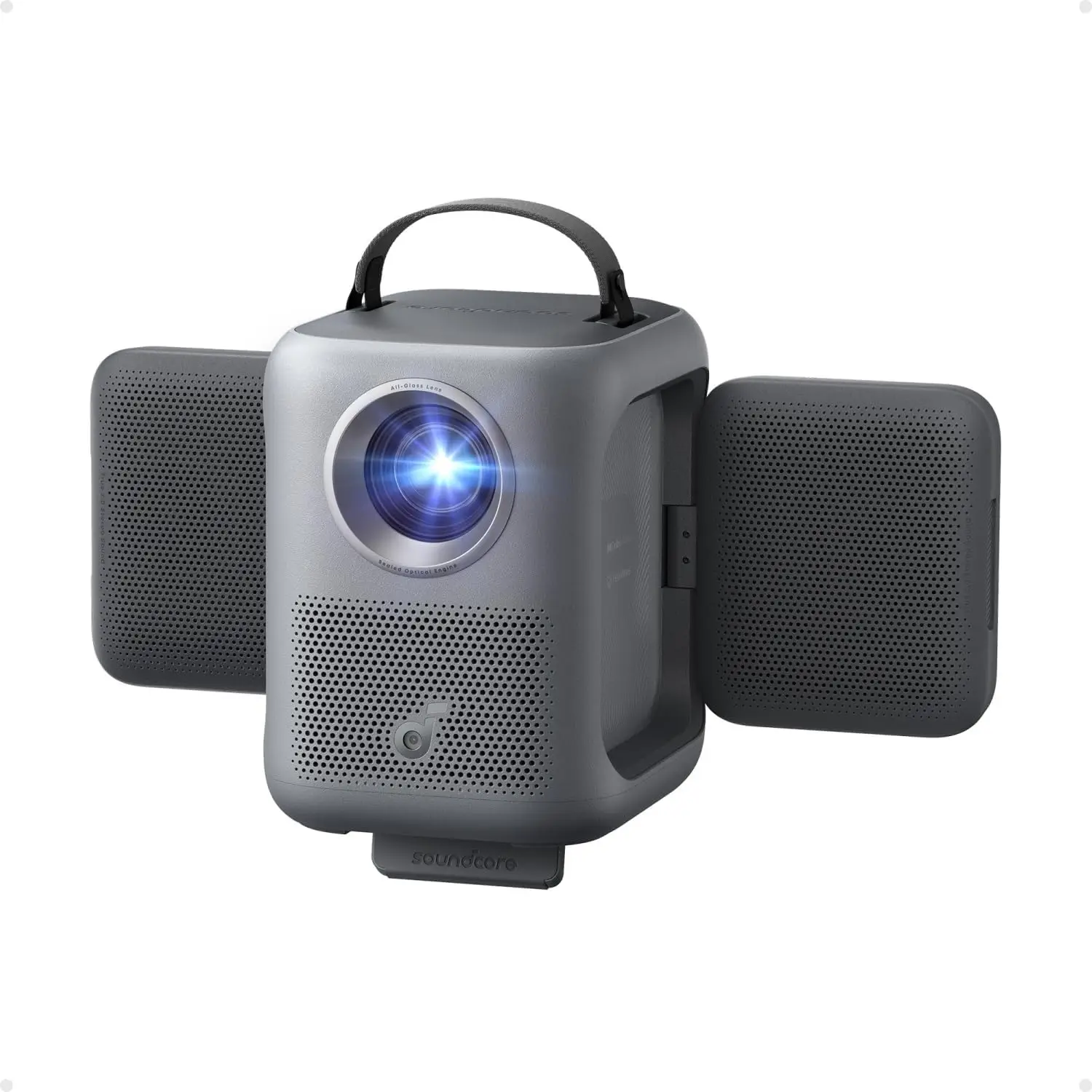 Anker Nebula P1i Portable Projector with WiFi and Bluetooth by , Flippable Design,1080P FHD, 4K Support, 380 ANSI Lumens, Auto F
