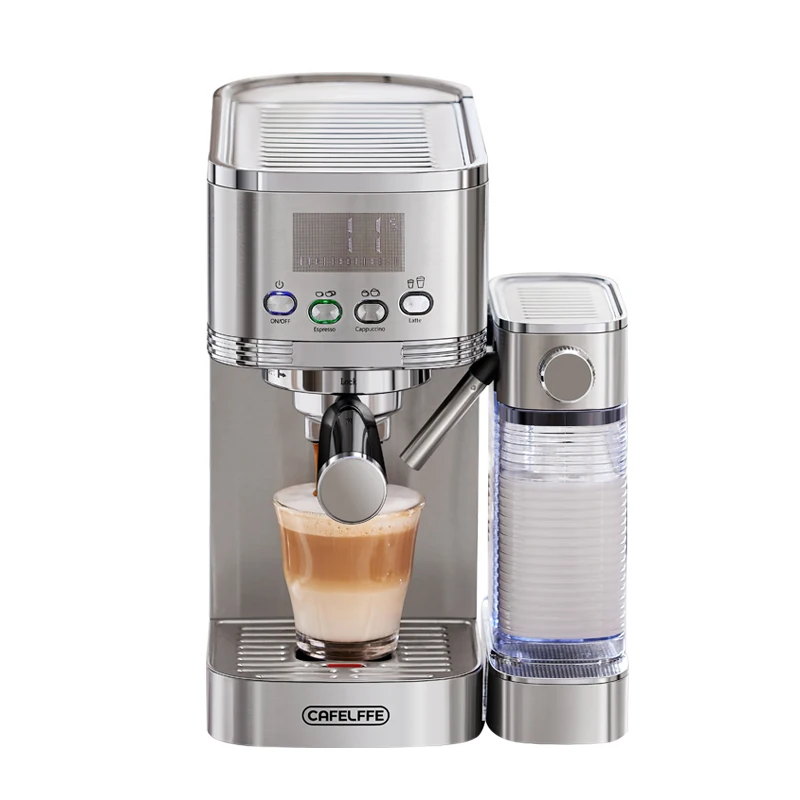 maker 20Bar Automatic Electric Espresso Coffee Machine with  Milk Tank Brew System for Household Hotel Use 801