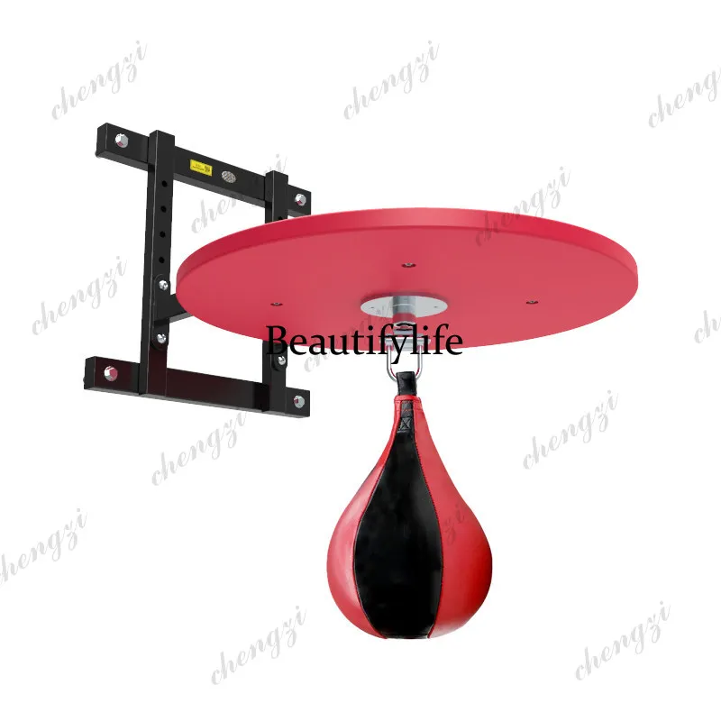 Wall mounted adjustable height boxing speed ball rack hanging vent ball board pear ball rack reaction  training
