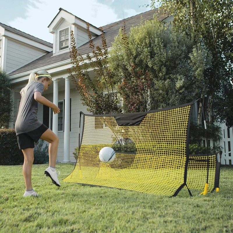 Customized Durable Double-Sided Soccer Goal Rebounder Practice Net Football Training Equipment