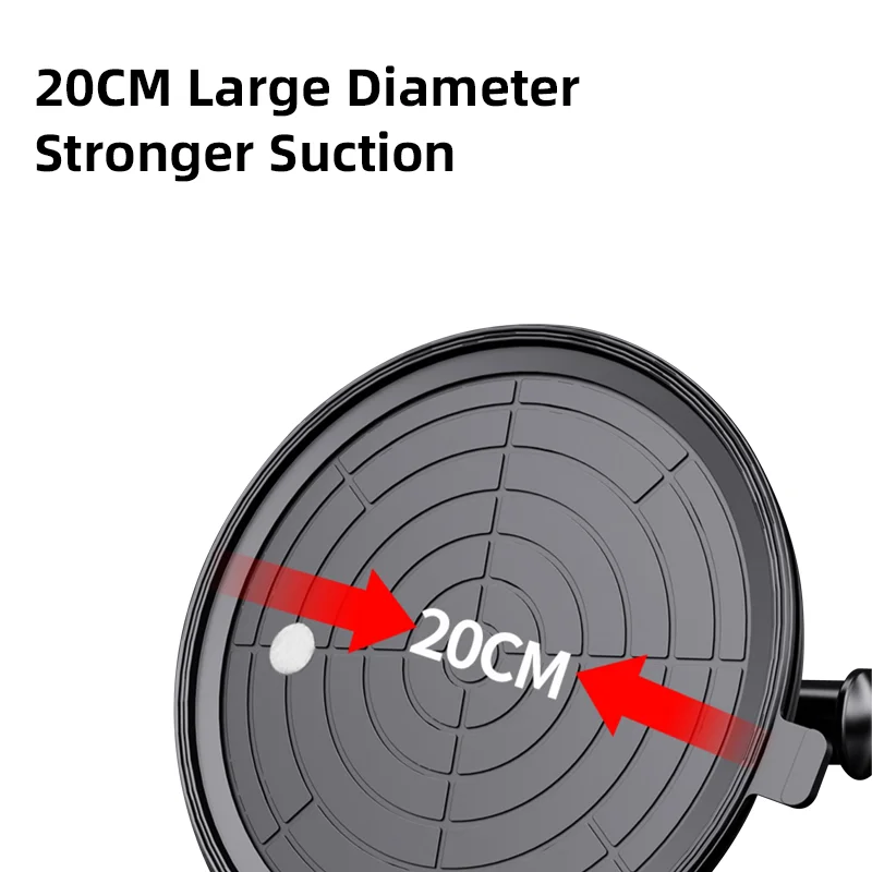 8 Inch 280kg LED Loading Capacity Air Pump Electric Vacuum Suction Cup Heavy Duty Vacuum Spreader Tile Adsorption Glass Lifting