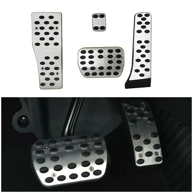 Alloy Pedal Covers Fit For Mercedes Benz A E C S GLK CLK SL W203 W204 W212