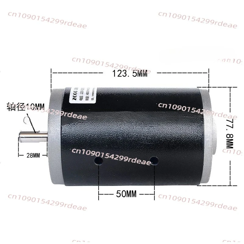

Низкий уровень шума двигателя постоянного тока 220 В, 250 Вт, 400 Вт, 500 Вт — обмотка из чистой меди, двойной подшипник, вращение вперед/назад для подачи моста