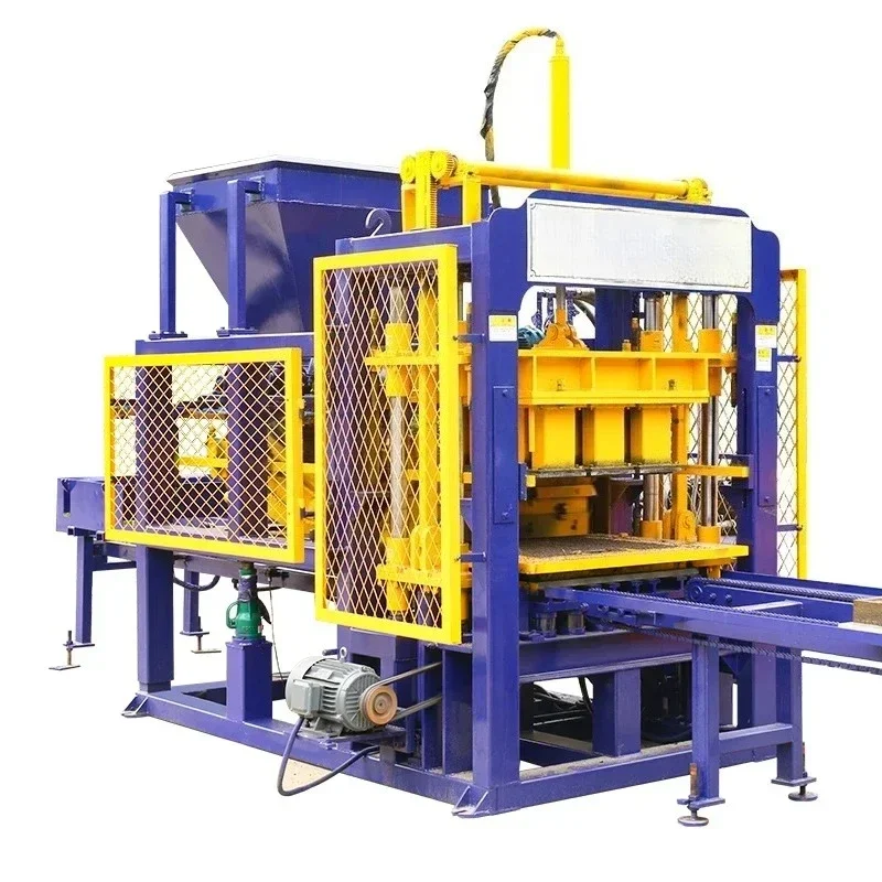 رائجة البيع QT6-15 آلة تشكيل الطوب قالب جديد الشركة المصنعة آلة تصنيع البلوك سعر فوب