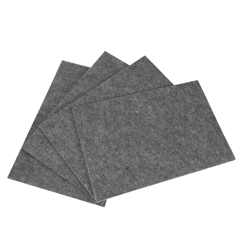 ABSE-Self-Adhesive Felt Glides For Chairs, 5 Mm Thick Chair Felt Glides For Furniture, Floor, Chair Legs Pack Of 4